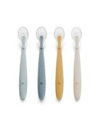 JANE Set 4 lingurite Tropic din silicon 1.2 x 1.5 x 14.7 cm BPA Free