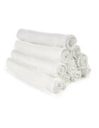JANE Set 6 scutece Din muselina de bambus Hipoalergenice 35 x 35 cm White