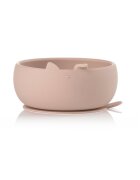 JANE Set complet de masa din silicon cu 4 piese BPA free Pale