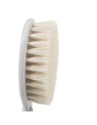 JANE Set perie din peri naturali si pieptene bej