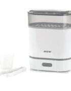 JANE Sterilizator pentru biberoane pentru 6 biberoane eficient si rapid Maternal