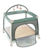 JANE Tarc de joaca Travel Fun Botanic arcada cu jucarii geanta de transport 98x101x80 cm