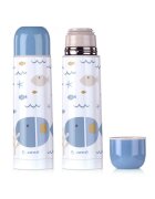 JANE Termons pentru lichide din otel inoxidabil 500 ml fara BPA Lazuli Blue