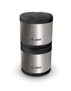 JANE Termos din otel inoxidabil Black 1000 ml fara BPA cu gentuta din izopren