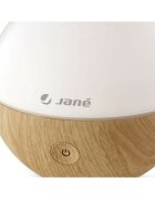JANE Umidificator Moon cu compartiment aromaterapie lumini si senzor de apa 16 x 16 x 14 cm