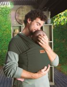 JANE Wrap bebe Cocoon Botanic ergonomic de la nastere pana la 20 kg cu multiple pozitii de purtare