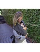 JANE Wrap bebe Cocoon Grey Land ergonomic de la nastere pana la 20 kg cu multiple pozitii de purtare