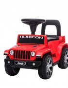 Jeep Masinuta copii fara pedale Nichiduta Rubicon Red cu functii muzicale spatar cu functie de impingere protectie impotriva rasturnarii spatiu de depozitare sub scaun