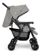 JOIE Carucior de gemeni Aire Twin Pebble cu suspensii reglabil cadru din aluminiu saltelute reversibile