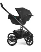JOIE Carucior pentru copii multifunctional 3 in 1 Chrome 2 Raven reversibil greutate admisa 22 kg suport reglabil pentru picioare maner telescopic roti cu suspensii bara de protectie detasabila