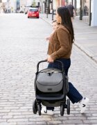 JOIE Carucior pentru copii Parcel LX Signature Sandstone ultracompact spatar si suport pentru picioare reglabile
