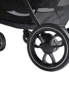 JOIE Carucior pentru gemeni Estrella Ebony cu suspensii spatar reglabil suport picioare ajustabil