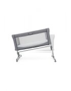 JOIE Patut pliant 2 in 1 Roomie Gray Flannel cu un nivel laterala culisanta si roti cu blocare