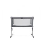 JOIE Patut pliant 2 in 1 Roomie Gray Flannel cu un nivel laterala culisanta si roti cu blocare