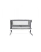JOIE Patut pliant 2 in 1 Roomie Gray Flannel cu un nivel laterala culisanta si roti cu blocare
