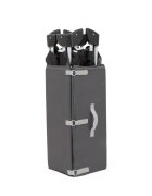 JOIE Patut pliant Allura 120 cm Ember cu 2 niveluri usita cu fermoar spatiu depozitare accesorii incluse