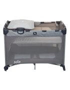 JOIE Patut pliant Commuter Change Gray Stripes cu cosulet detasabil inclus