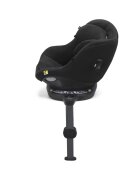 JOIE Scaun auto pentru copii i-Spin 360 Compact Raven 61-105 cm certificat R129 rotativ spatar reglabil tetiera ajustabila baza cu picior de sustinere