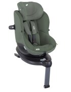 JOIE Scaun auto pentru copii i-Spin 360 Thyme 40-105 cm testat ADAC si certificat R129 rotativ spatar reglabil tetiera ajustabila baza cu picior de sustinere SPS