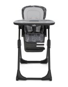 JOIE Scaun de masa pentru copii Mimzy Recline ABC Charcoal spatar reglabil in 5 pozitii inaltime ajustabila si tavita reglabiladetasabila centuri greutate suportata 15 kg