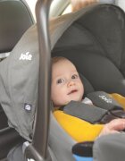 JOIE Scoica auto i-Snug 2 cu tetiera reglabila 40-75 cm Cashew testata ADAC si certificata R129