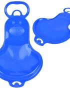 Jokomisiada Saniuta pentru copii albastra model tip placa din plastic greutate maxima suportata 50 kg