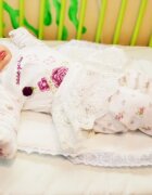 Joli Bebe Minisaltea de plus Topponcino alb
