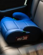 Juju Inaltator auto i-Size Jazzy Booster Albastru-Bleumarin 125x150 cm cotiere moi husa detasabila