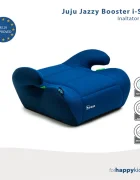 Juju Inaltator auto i-Size Jazzy Booster Albastru-Bleumarin 125x150 cm cotiere moi husa detasabila