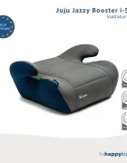 Juju Inaltator auto i-Size Jazzy Booster Gri-Bleumarin 125x150 cm cotiere moi husa detasabila