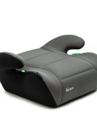 Juju Inaltator auto i-Size Jazzy Booster Negru-Gri 125x150 cm cotiere moi husa detasabila