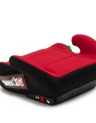Juju Inaltator auto i-Size Jazzy Booster Negru-Rosu 125x150 cm isofix cotiere moi husa detasabila