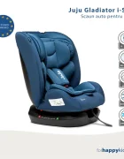 Juju Scaun auto Gladiator i-Size albastru certificare ECE R129 tetiera si centuri reglabile