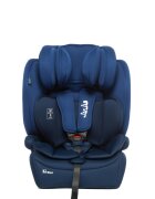 Juju Scaun auto i-Size Safe Rider Albastru-Bleumarin 76-150 cm convertibil in inaltator tetiera reglabila cotiere pernute moi husa detasabila