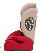 Juju Scaun auto i-Size Safe Rider Bej-Bordo 76-150 cm convertibil in inaltator tetiera reglabila cotiere pernute moi husa detasabila