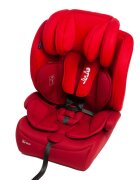Juju Scaun auto i-Size Safe Rider Rosu-Bordo 76-150 cm convertibil in inaltator tetiera reglabila cotiere pernute moi husa detasabila