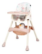 Juju Scaun de masa 2 in 1 EatSmile Pink-Elephants