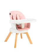 Juju Scaun de masa 3 in 1 EatTwist pink
