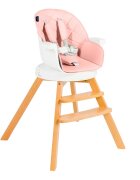Juju Scaun de masa 3 in 1 EatTwist pink