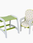 Juju Scaun de masa Eat Play Verde