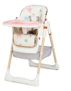 Juju Scaun de masa EatFun Pink Stars