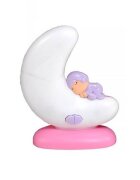 Kaichi Lampa de veghe cu muzica si conectare bluetooth Pink Moon