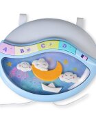 Kaichi Lampa de veghe cu muzica si proiectii Dinamic dream Blue