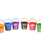 Kaichi Set 6 galetuse de stivuit si jucarii de baie 2 in 1 Zoo