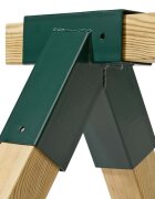KBT Coltar forma patrata unghi drept verde