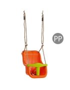 KBT Leagan Baby Seat Luxe orangelime green franghie PP 10