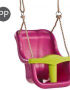 KBT Leagan Baby Seat Luxe purplelime green franghie PP 10