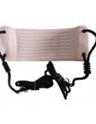 KBT Leagan pentru copii din plastic HDPE rezistent la intemperii roz pastel