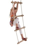 KBT Scara de catarat din sfoara Wooden Rungs cu 5 trepte
