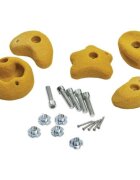 KBT Set 5 pietre de catarat escalada medii galbene